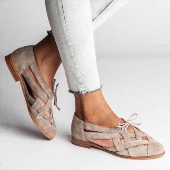 Jeffrey Campbell Shoes - Jeffrey Campbell Anthropologie Canela City Flats